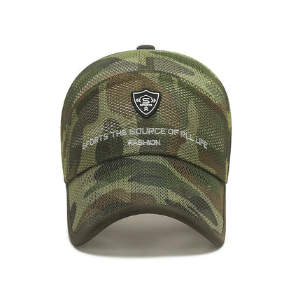 Outdoor Camouflage Mesh Baseball Cap