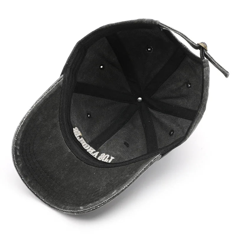 Cotton Soft Top Hats Unisex Los Angeles Embroidery Baseball Cap