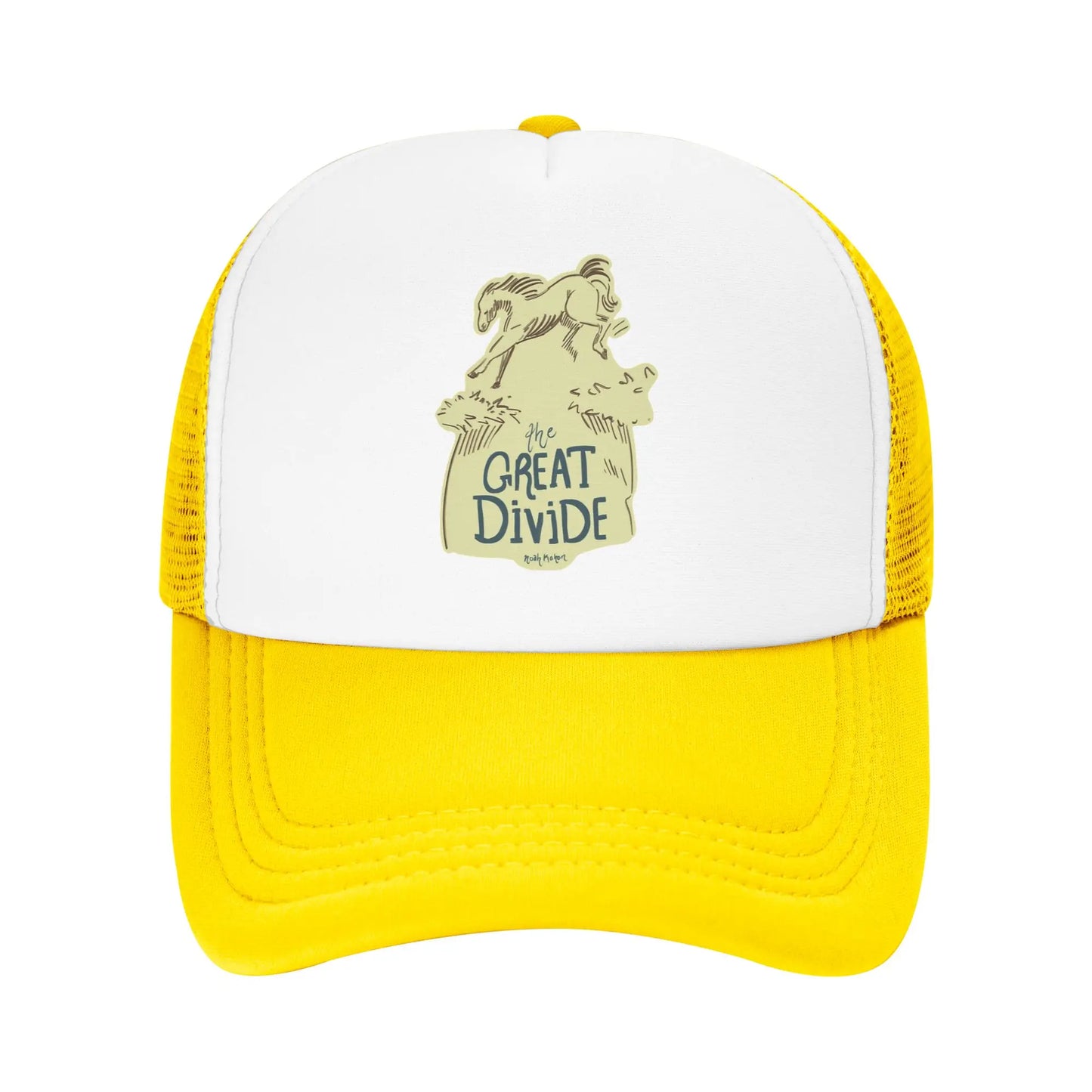N-Noah Kahan The Great Divide Mesh Baseball Cap Men Women