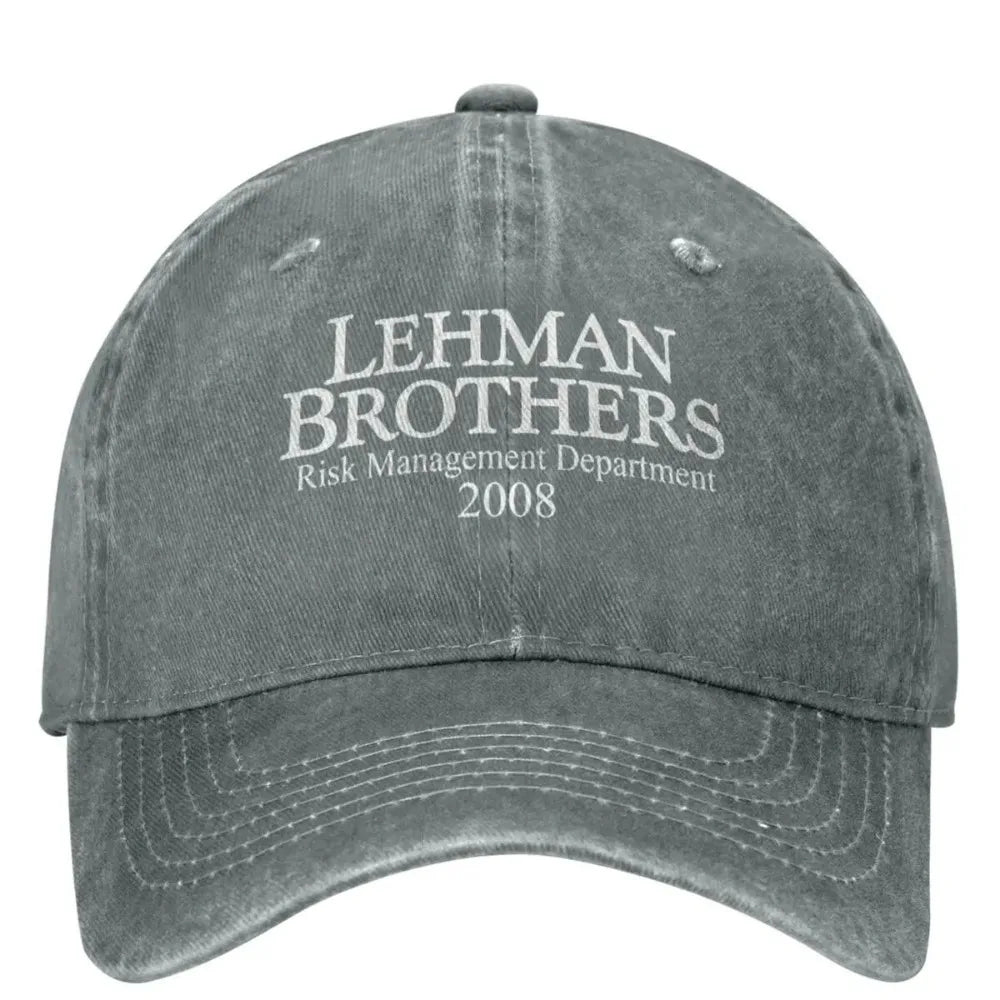 Lehman Brothers Risk Management Baseball Cap