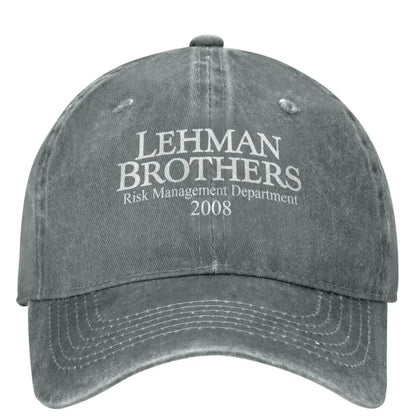 Lehman Brothers Risk Management Baseball Cap