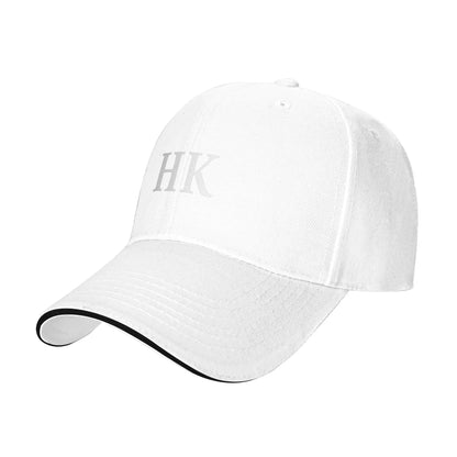 Heckler and Koch Firearms Baseball Cap HK Initials White Baseball Caps
