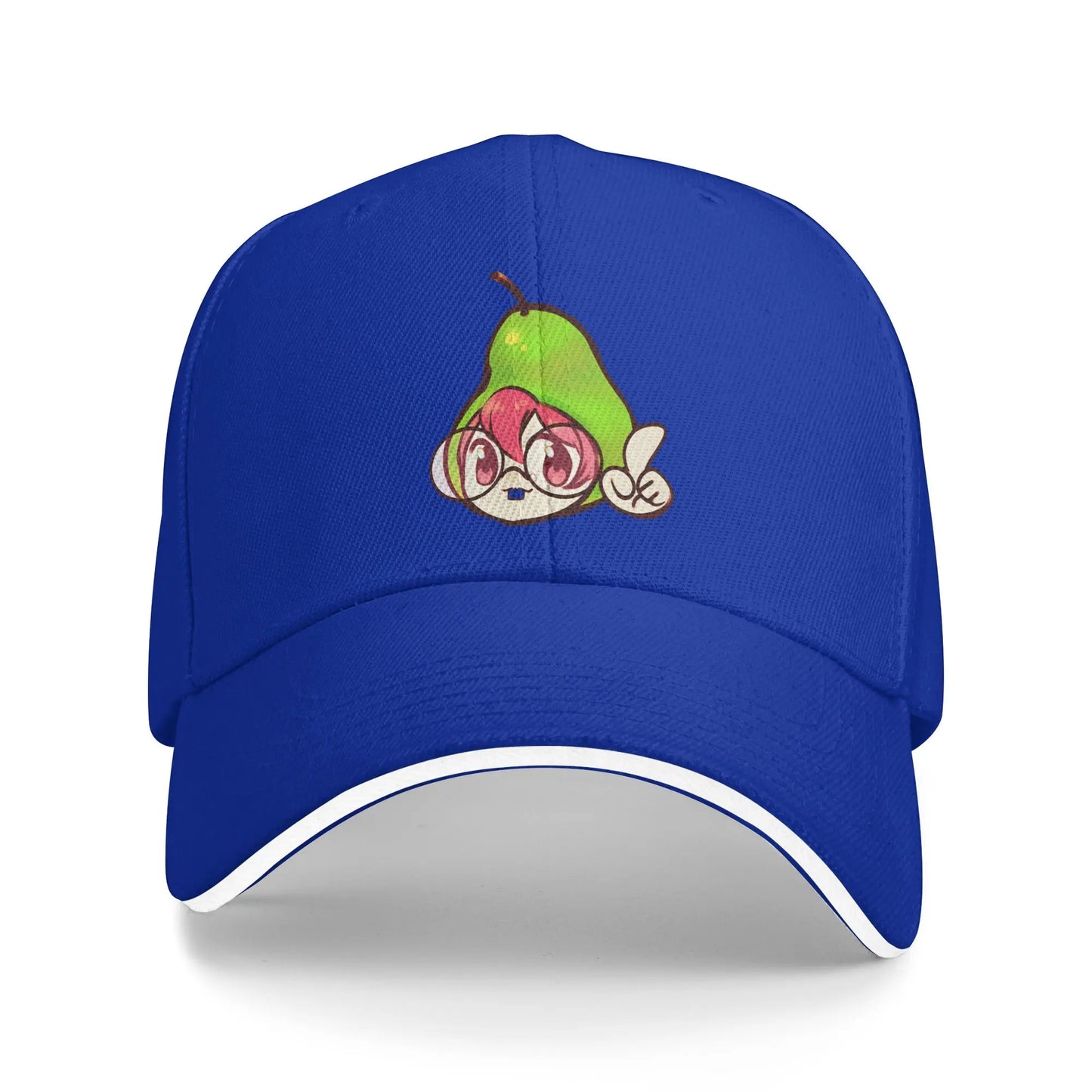 Pearto Kasane Teto Pear Anime Japanese Music Character Sun Baseball Cap