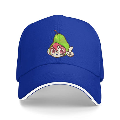 Pearto Kasane Teto Pear Anime Japanese Music Character Sun Baseball Cap