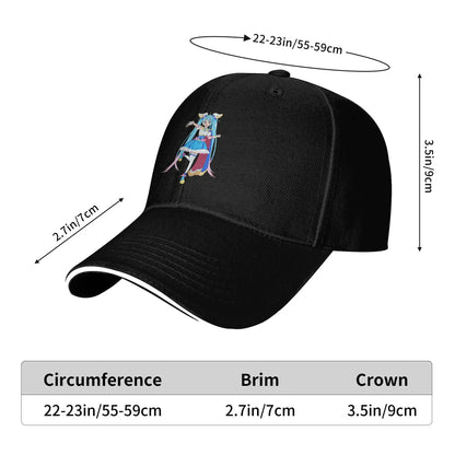 Sky Precure Full Body Character Poster Baseball Cap