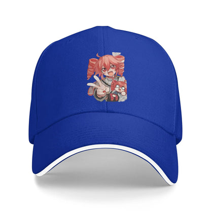Kasane Teto Peace Sign Chibi Baseball Cap