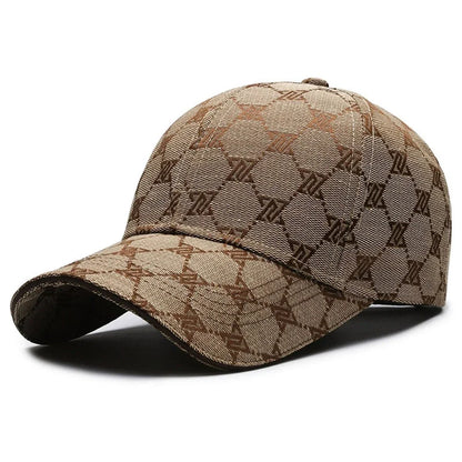 Three Line Sewn Sunscreen Baseball Cap