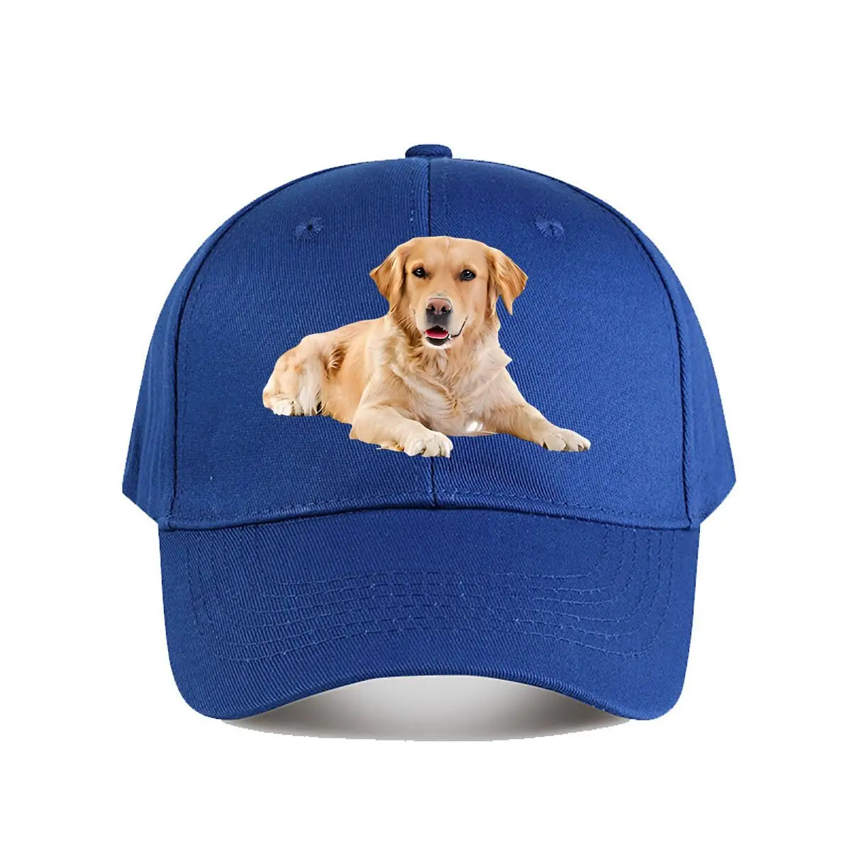 Golden Retriever Print Baseball Cap