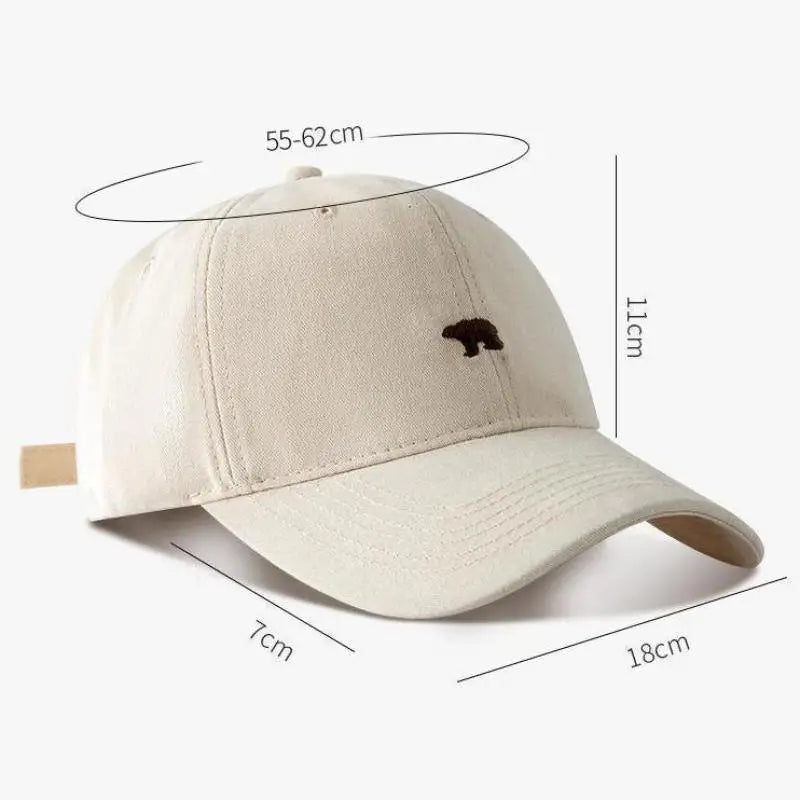 Big Size Soft Top Embroidery Baseball Caps