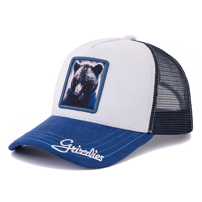Kangaroo Pattern Patch Design Suede Baseball Cap For Men Women ﻿