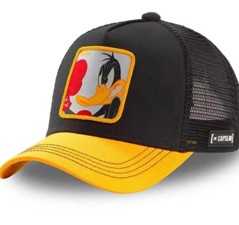 New High Quality Brand Anime Cartoon Snapback Cotton Baseball Cap Men Women