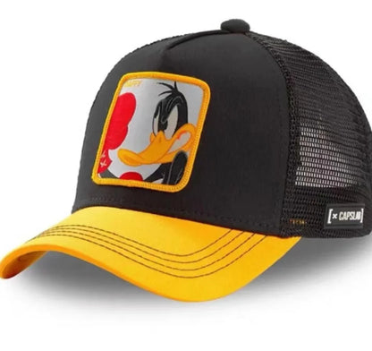 New High Quality Brand Anime Cartoon Snapback Cotton Baseball Cap Men Women