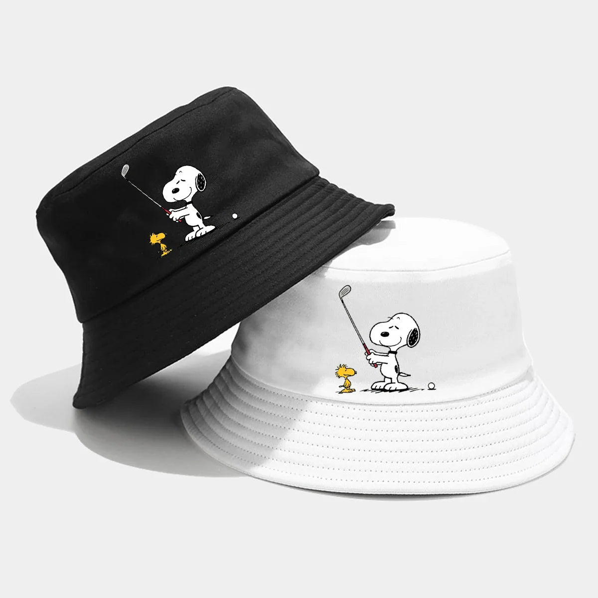 Snoopy Printed Bucket Hat Breathable Sun Hat