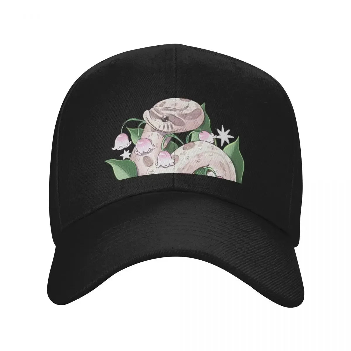 2026 Lavender Hognose Snake with Lily of the Valley Baseball Cap