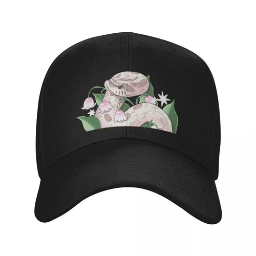 2026 Lavender Hognose Snake with Lily of the Valley Baseball Cap