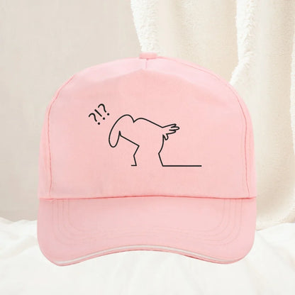 La Linea The Line Osvaldo Cavandoli TV Men Women Style Streetwear Baseball Cap