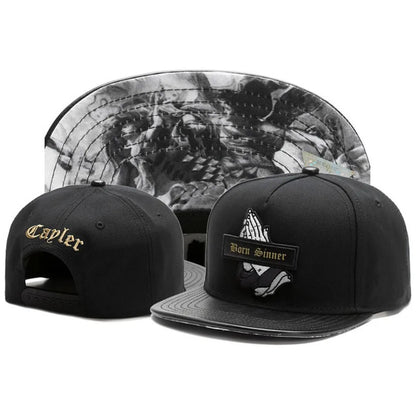 Classic Snapback Hat Cap Hip Hop Style Flat Bill Blank