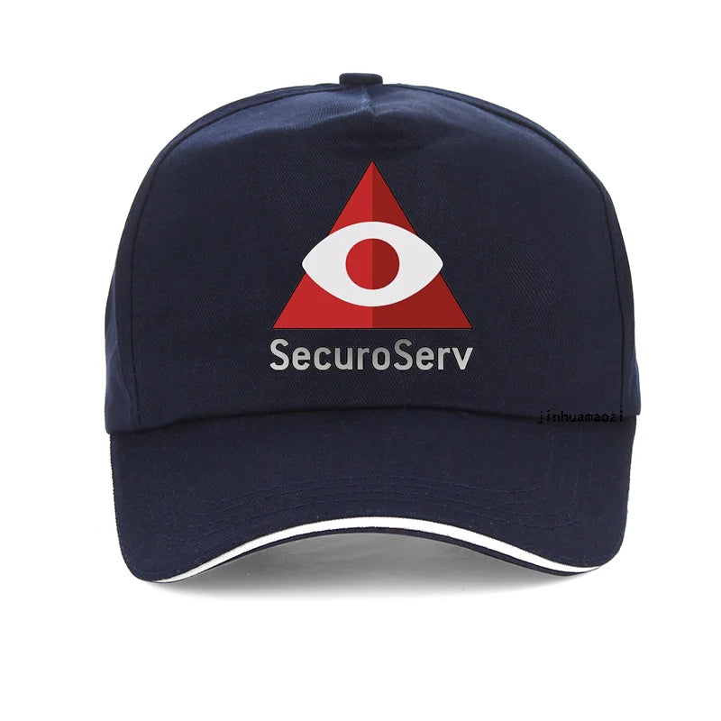 Nach Shop Securoserv Logo Minimalist Videogames Hat Baseball Cap