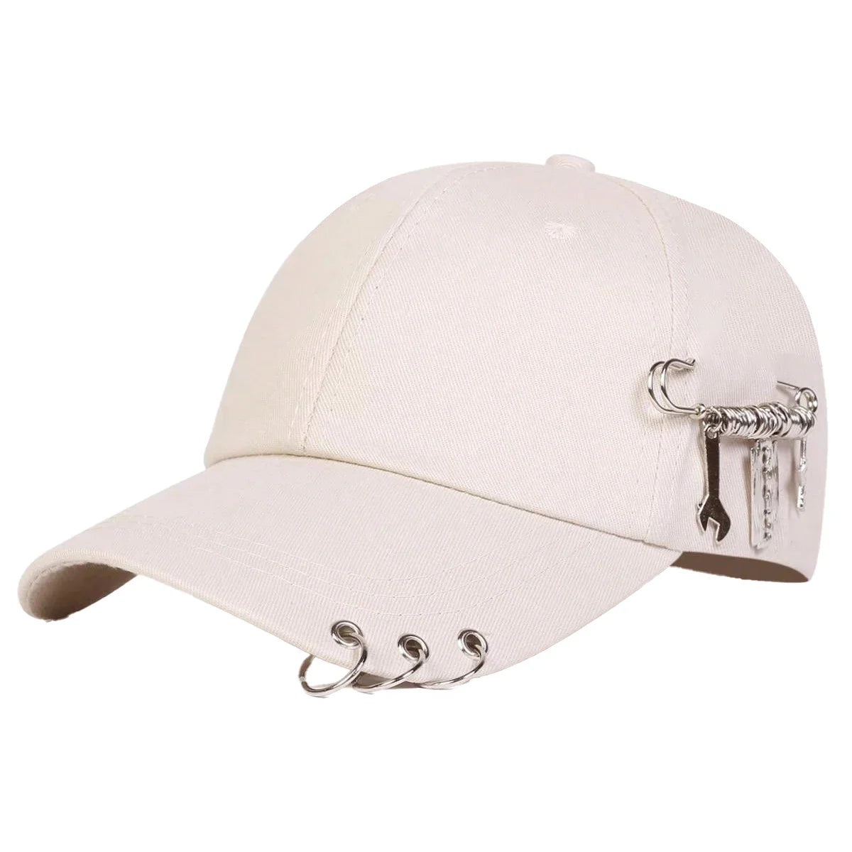 Unisex Personalized Iron Ring Baseball Caps