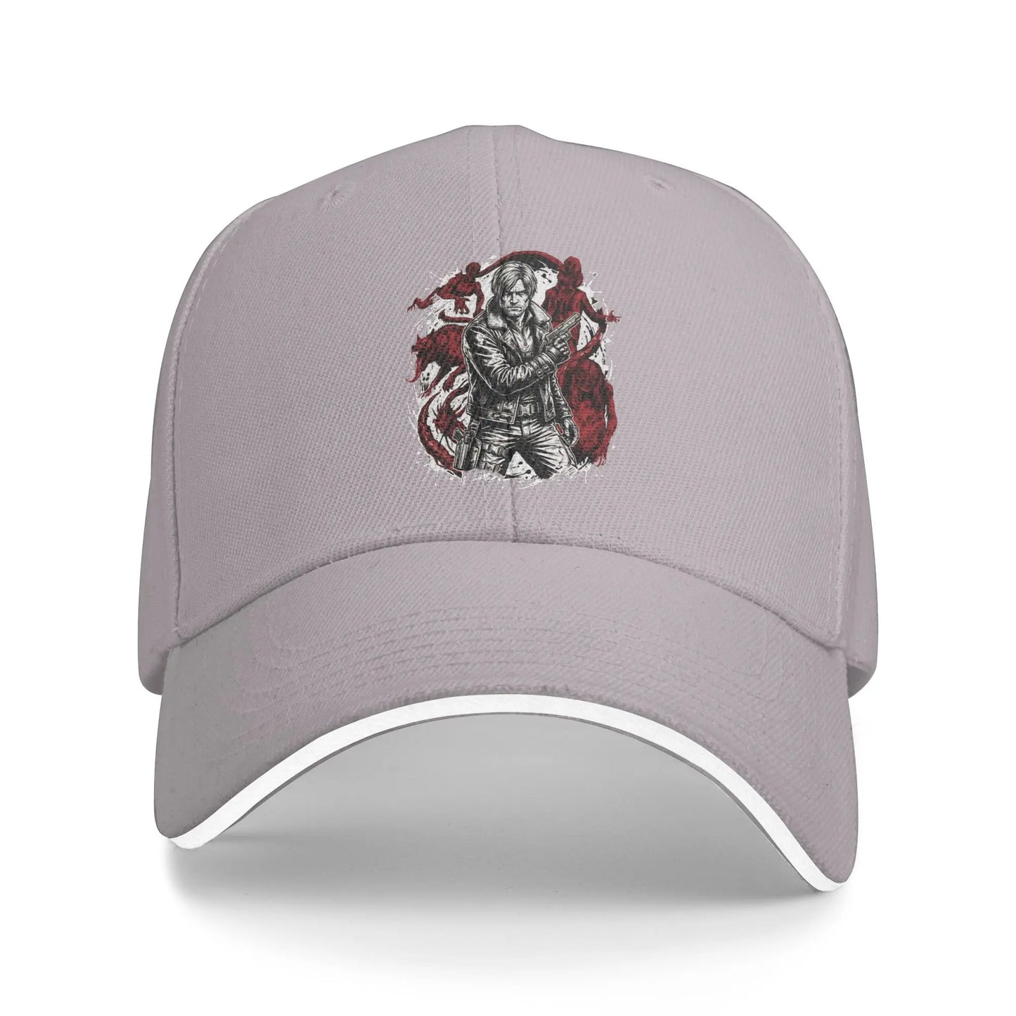 Residents Evils Requiem Leon Kennedy RPD Orphanage Gameplay Art Baseball Cap