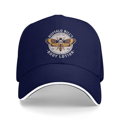 Buffalo Bill Body Lotion Deaths Head Moth Sun Baseball Cap