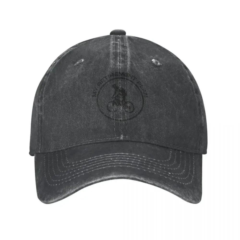 My Retirement Plan Bicycle Funny Bike Riding Rider Retired Baseball Cap
