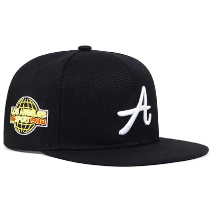 Unisex Gothic Letter Embroidery Baseball Cap