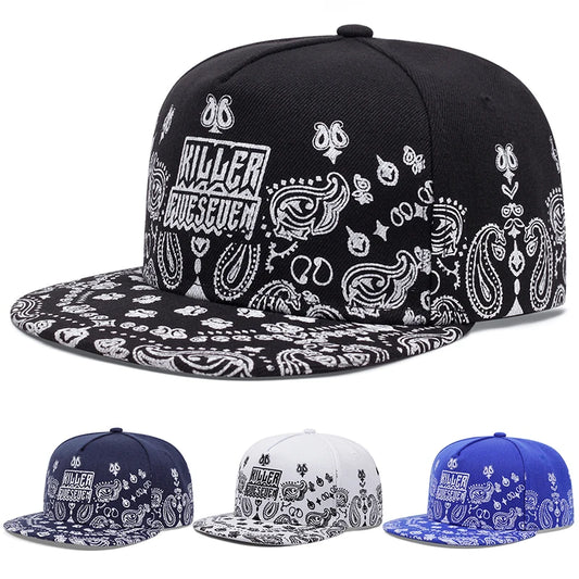 New West Coast Cashew Flower Street Hip Hop Hat Snapback Hat