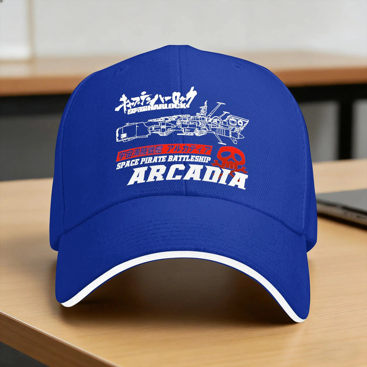 Battleship Arcadia Casual Baseball Cap Captain Harlock