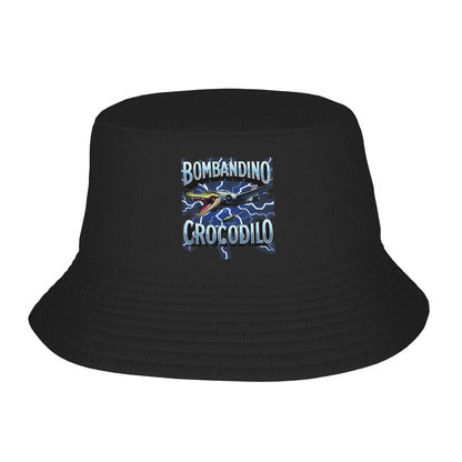 Trendy TUNG SAHUR Italian Brainrot Bucket Hats
