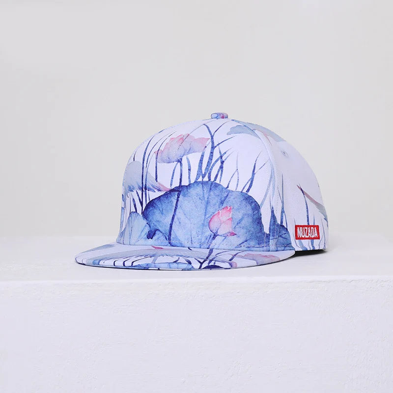 New Arrival Men Women Baseball Cap Graffiti Print Couple Snapback Hat