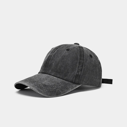 Hat Men's Washed Coated Baseball Cap Color Tile Korean Version