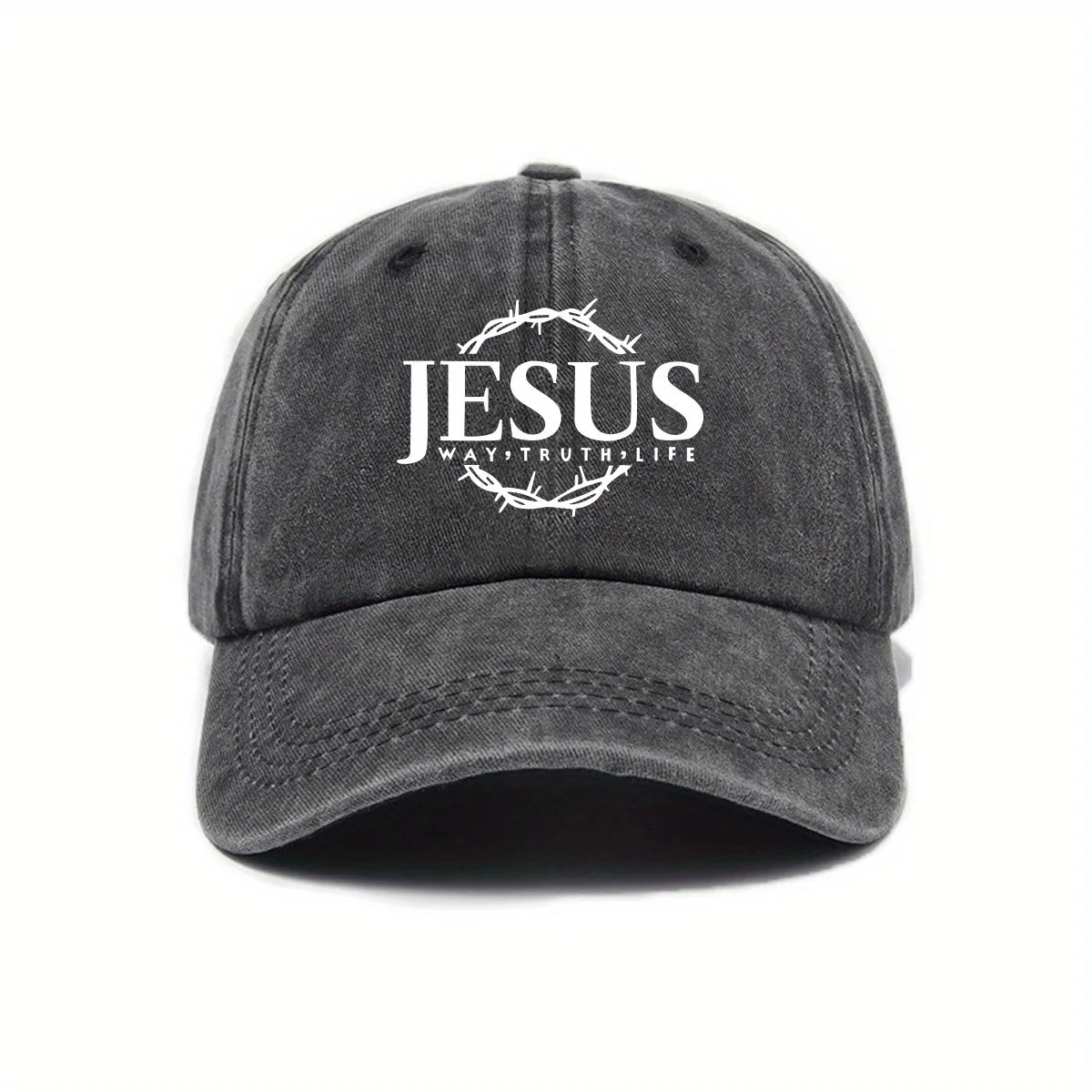 Baseball Caps For Men And Women, Jesus Wreath Design