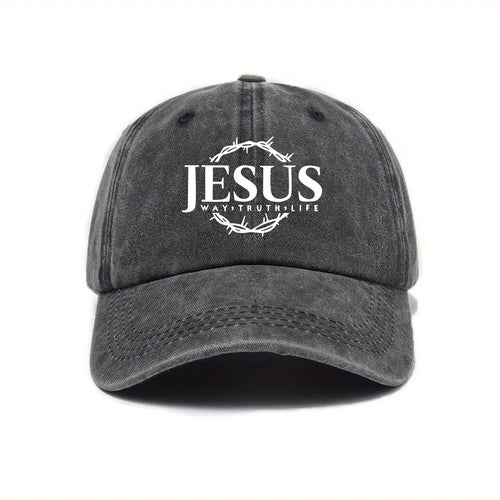 Baseball Caps For Men And Women, Jesus Wreath Design