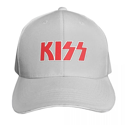 Kiss Logo Band Cap Fashion Casual Baseball Caps