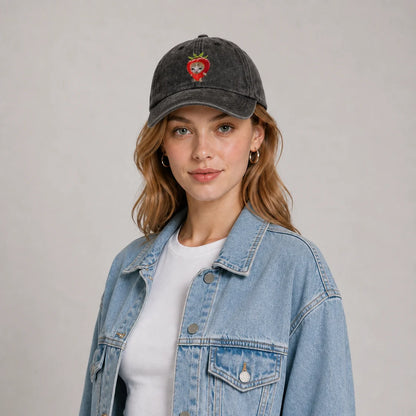 Playful Animal Friends Baseball Cap