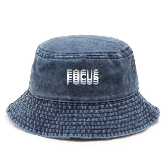 Cotton Washed Bucket Hat Vintage Fishing Hat For Men Women