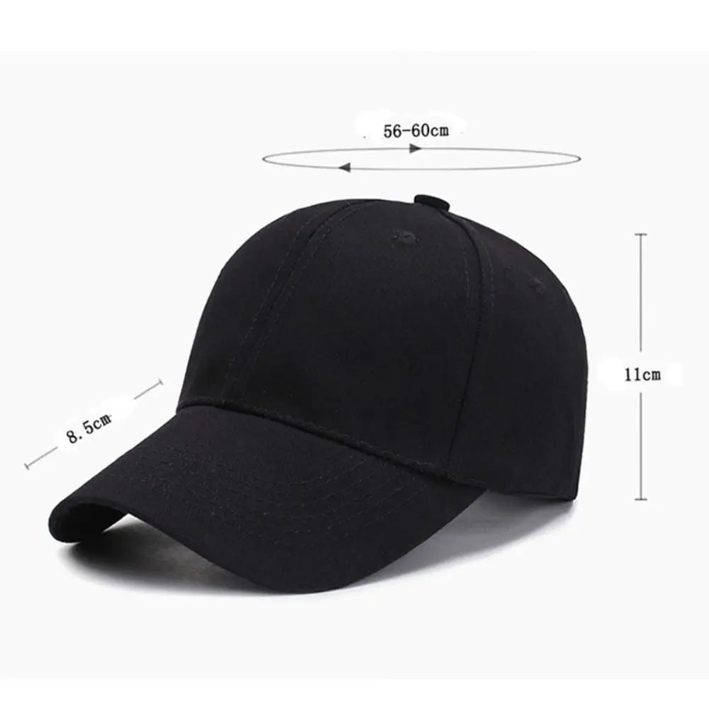Casual UV Protection Adjustable Peaked Cap Sports Cap Cotton Baseball Cap