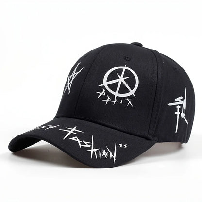 Unisex Letter Pattern Printing Baseball Caps Spring Autumn