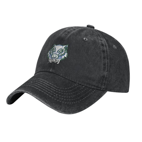 Inosuke Breath of Beast Demon Slayer Men Baseball Caps