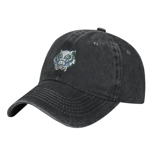 Inosuke Breath of Beast Demon Slayer Men Baseball Caps