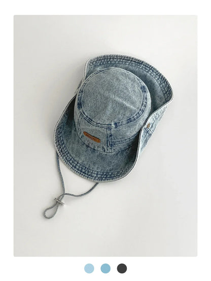 Retro Washed Old Fisherman Hat Women's Summer Outdoor