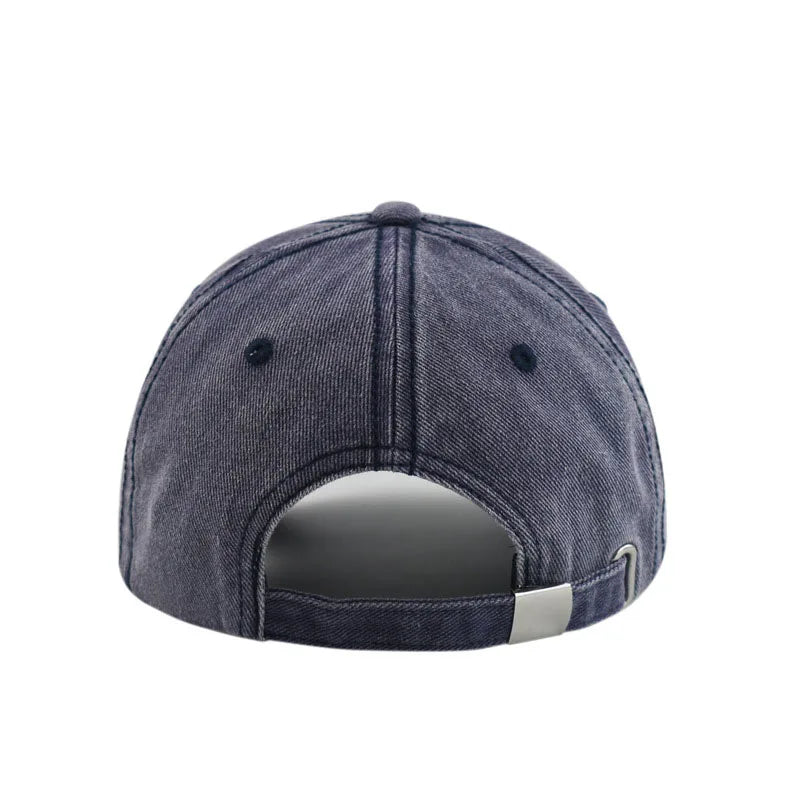 Korean Letters Mountain Embroidered Baseball Cap