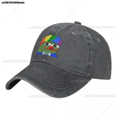 Pepe the Frog Clown Meme Baseball Cap