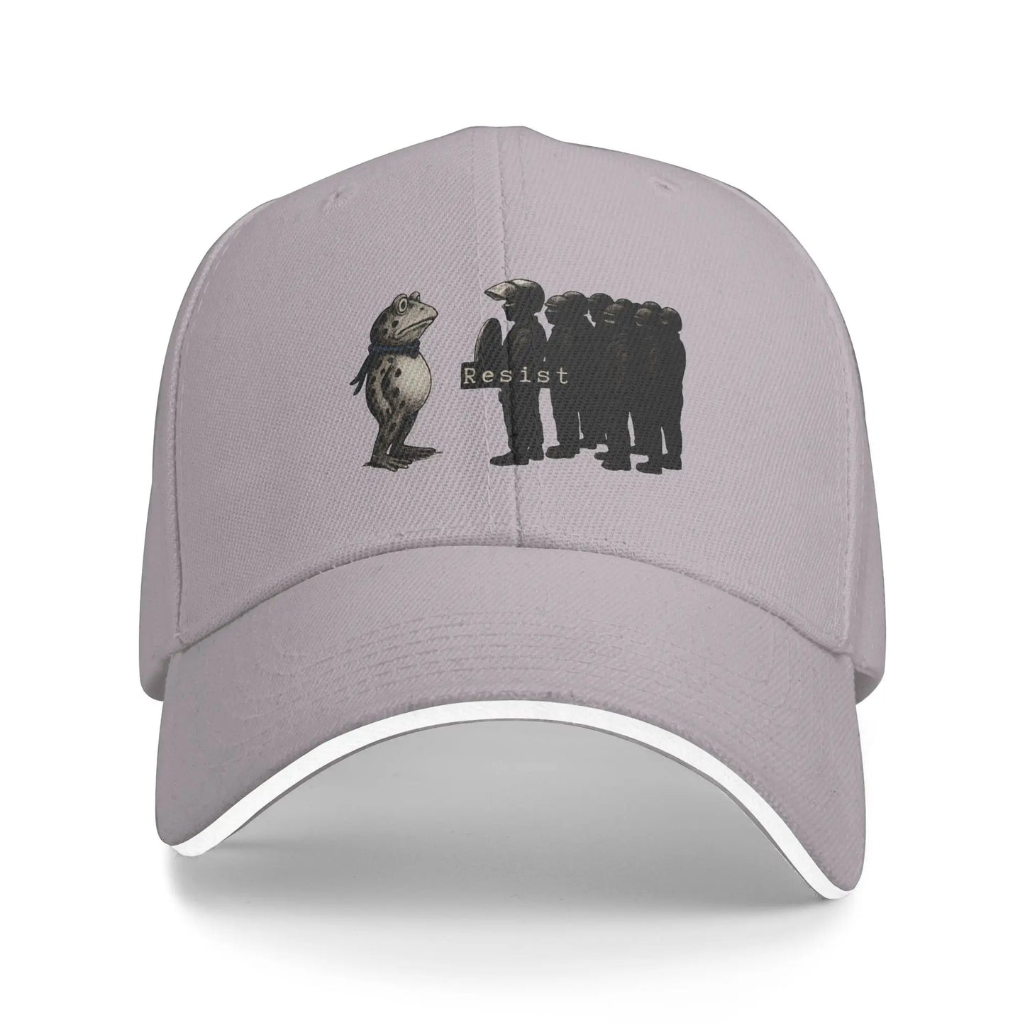 Portland Frog Resist Baseball Cap  Unisex Men Print Hip Hop