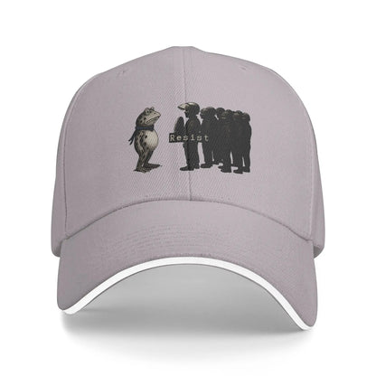 Portland Frog Resist Baseball Cap  Unisex Men Print Hip Hop