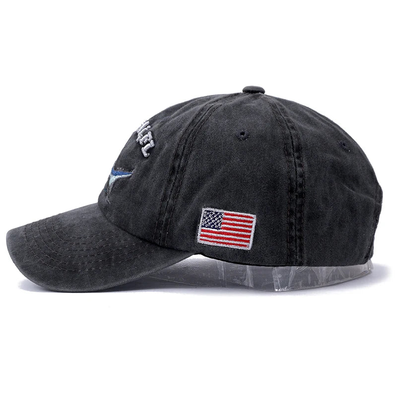New High Quality Wash Cotton America Flag