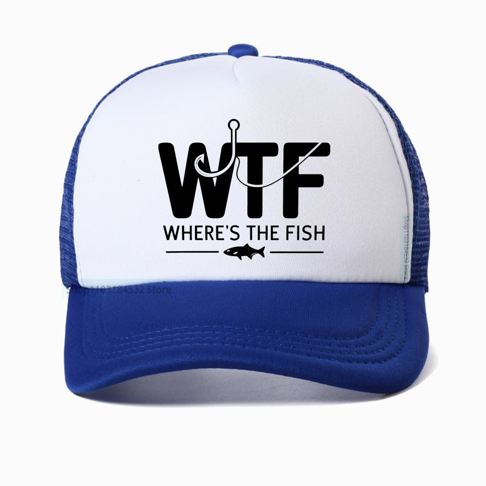 WTF Fish Baseball Cap