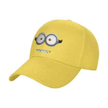 Baseball Caps Funny Minions Face Kawaii Outfit For Men Women
