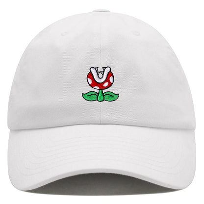 Piranha Plant Dad Hat Embroidered Cartoon Cute Mushroom Baseball Cap